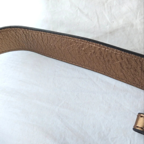 Adorable fossil quilted leather studded shoulder bag EUC ❤️ - Picture 6 of 13